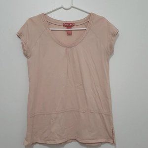 Contact Ladies Crop Sleeve Top Tee, XL